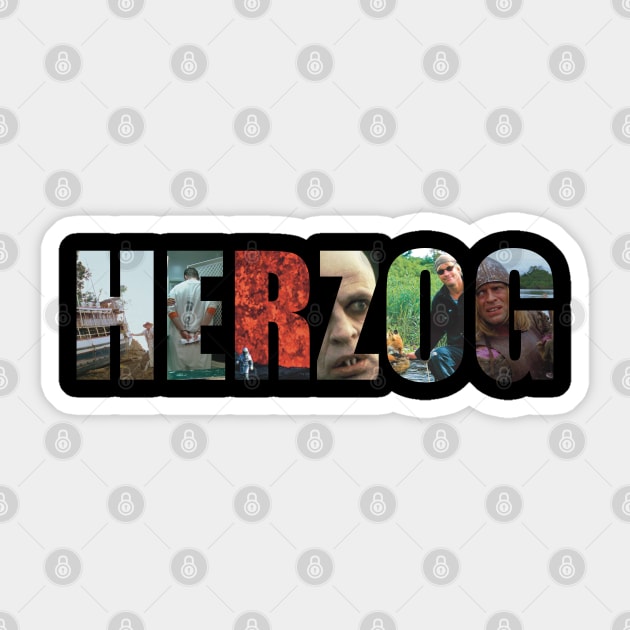 Werner Herzog Sticker by @johnnehill